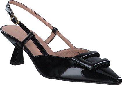 Konstantin Starke Damen-Slingpumps aus Leder 131003000003 (Schwarz)