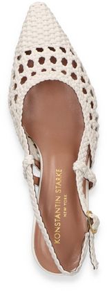 Konstantin Starke Damen-Slingpumps 131700000000 (Weiß)