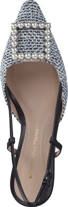 Konstantin Starke STEFI Damen-Slingpumps 131007000002 (Schwarz)