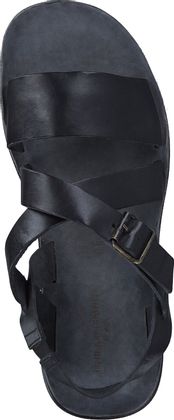 Phillip Hardy Herren-Sandalen aus Leder 283001000000 (Schwarz)