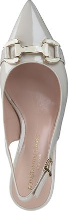 Konstantin Starke Damen-Slingpumps aus Leder 131303000003 (Beige)