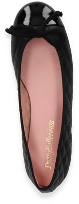 Pretty Ballerinas Damen-Ballerinas 103001000007 (Schwarz)