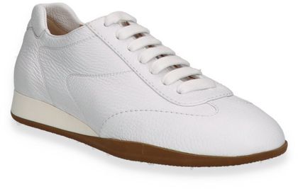 Trumans Damen-Schnürschuhe aus Leder 101701000080 (Weiß)