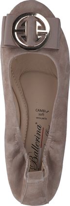 La Ballerina Damen-Ballerinas 103222000005 (Hellbraun)