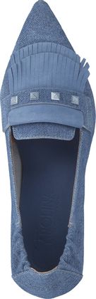 Donna Carolina Damen-Ballerinas 103147000011 (Blau)