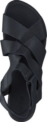 Arche AURBAO Damen-Sandalen aus Leder 184001000006 (Schwarz)