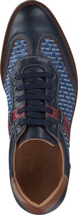 Galizio Torresi Herren-Schnürschuhe 241101000002 (Blau)