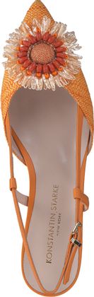 Konstantin Starke Damen-Slingpumps 130397000000 (Orange)