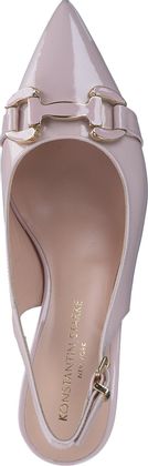 Konstantin Starke Damen-Slingpumps aus Leder 131303000004 (Rosa)