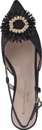Konstantin Starke Damen-Slingpumps 130007000001 (Schwarz)