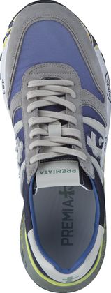 Premiata LANDER Herren-Sneaker 244182000000 (Blau/Grau)