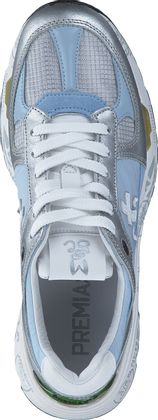 Premiata MASED Damen-Sneaker 101141000000 (Silber/Blau)