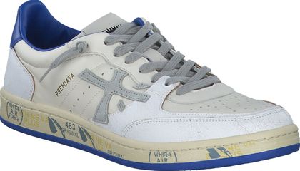 Premiata CLAY Herren-Sneaker 244781000006 (Off white/Blau)