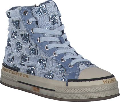 Rebecca White Damen-Schnürboots 102141000000 (Hellblau)