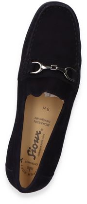 Sioux CORTIZIA Extraweite Damen-Slipper 100102000009 (Dunkelblau)