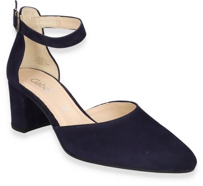 Gabor Damen-Riemchenpumps 121102000002 (Dunkelblau)