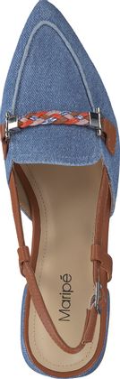 Maripé VALENTINA Damen-Slingpumps 130142000001 (Blau)