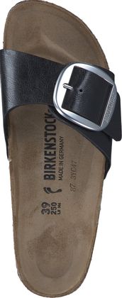 Birkenstock MADRID BIG BUCKLE Damen-Pantoletten 591001000000 (Schwarz)