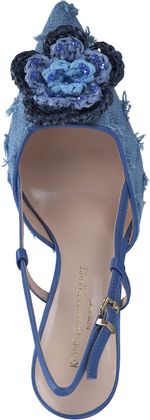 Konstantin Starke Damen-Slingpumps 132147000010 (Blau)