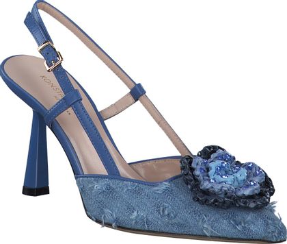 Konstantin Starke Damen-Slingpumps 132147000010 (Blau)