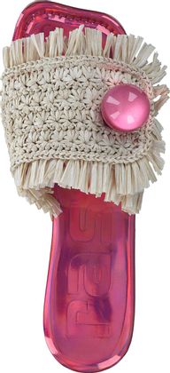 RAS Damen-Pantoletten 180307000003 (Beige)