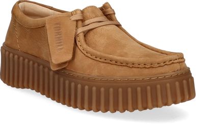 Clarks TORHILL BEE Damen-Schnürschuhe 101222000005 (Mittelbraun)