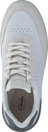 Clarks COURTLITE RUN Herren-Sneaker 244701000057 (Weiß)