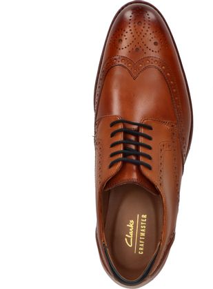 Clarks CRAFT ARLO LIMIT Herren-Schnürschuhe 243221000003 (Mittelbraun)