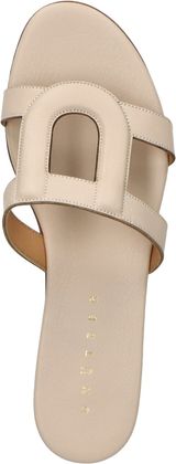 Unützer Venice Damen-Pantoletten aus Leder 180301000003 (Beige)