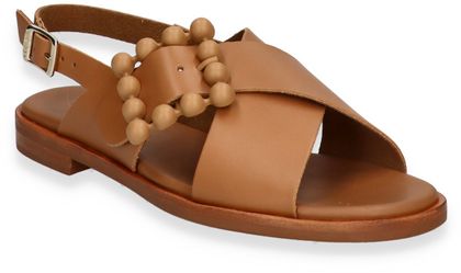 FRAU LONDON Damen-Sandalen 184221000000 (Braun)