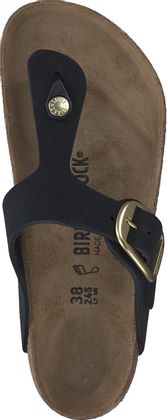 Birkenstock GIZEH Damen-Zehentrenner 591002996038 (Schwarz)