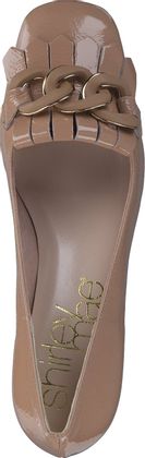 Shirley Mae Damen-Pumps aus Leder 121303000000 (Beige)