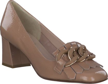 Shirley Mae Damen-Pumps aus Leder 121303000000 (Beige)