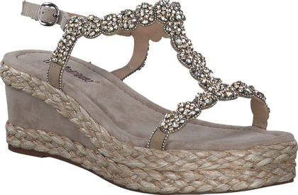 Eddie Rodriguez Damen-Wedges 187302000000 (Beige)
