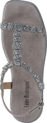 Eddie Rodriguez Damen-Sandalen 184302000005 (Taupe)