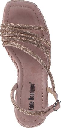 Eddie Rodriguez Damen-Sandaletten 187592000002 (Rosa)