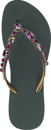 Uzurii COPA CABANA Damen-Zehentrenner 591699000002 (Oliv)