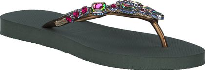 Uzurii COPA CABANA Damen-Zehentrenner 591699000002 (Oliv)