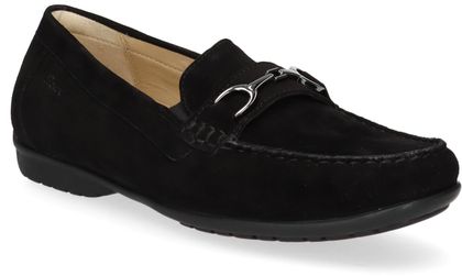 Sioux CORTIZIA Damen-Slipper 100002000006 (Schwarz)