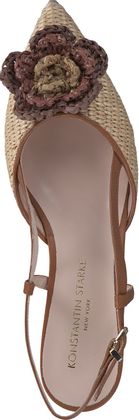 Konstantin Starke Damen-Slingpumps 130307000002 (Beige)