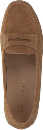 Unützer Venice Damen-Slipper aus Leder 100302000013 (Beige)