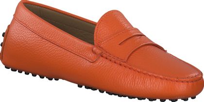 Konstantin Starke Damen-Mokassins aus Leder 100392874486 (Orange 