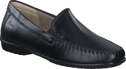 Sioux CORTIZIA Damen-Slipper 100001000044 (Schwarz)