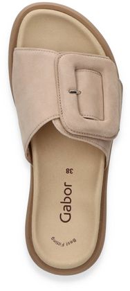 Gabor Damen-Pantoletten 180302000000 (Beige)