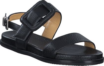 Trumans Damen-Sandalen aus Leder 184001000009 (Schwarz)