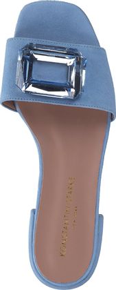 Konstantin Starke Damen-Pantoletten 180142000002 (Hellblau)