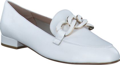 Shirley Mae Damen-Slipper aus Leder 103701000003 (Weiß)
