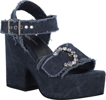 Konstantin Starke Plateau-Sandalen für Damen 183107000000 (Jeansblau)