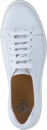 Trumans Damen-Schnürschuhe aus Leder 101701000081 (Weiß)