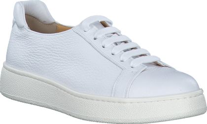 Trumans Damen-Schnürschuhe aus Leder 101701000081 (Weiß)